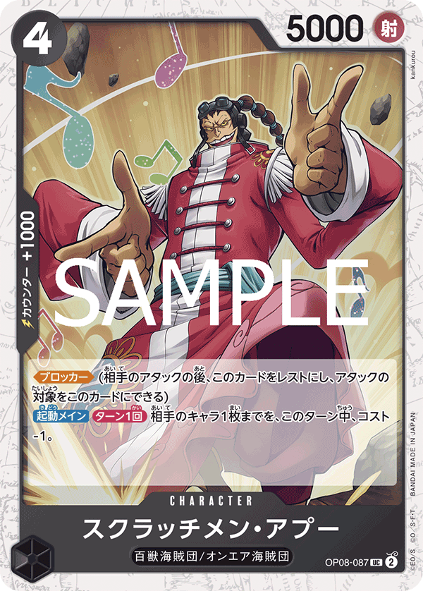 スクラッチメン・アプー