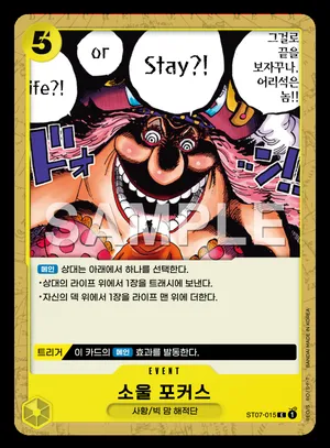 소울 포커스 ST07-015